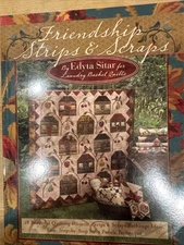 Friendship strips and scraps laundry basket quilt by Edyta Sitar