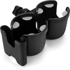 Accmor Stroller Cup Holder with Phone Holder, Bike Cup Holder, Universal Cup