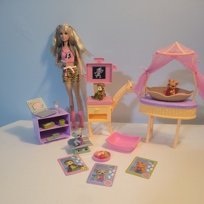 BARBIE 2008 I CAN BE ZOO DOCTOR PLAYSET N0302 MATTEL 
