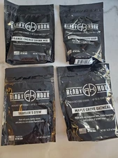 Ready Hour Emergency Food Supply 4 packs sealed freeze dried stew soup oats 9