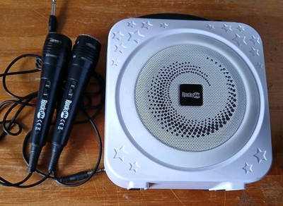 Rockjam wiederaufladbare Bluetooth Karaoke Maschine mit zwei Mikrofonen 