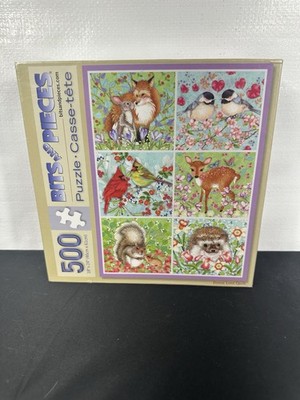 Bits & Pieces Puzzle | 500 pc | Forest Love Quilt | 18''x24''