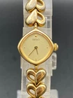 [Exc+5] Seiko 1E20-5280 Women's Vintage Watch Gold Dial Quartz Japan
