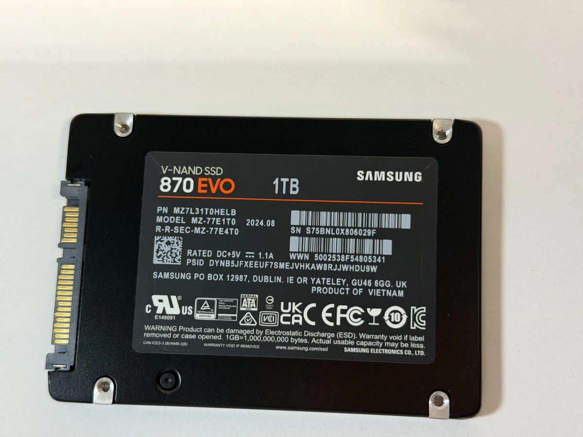 Samsung 1 TB Solid State Drives for sale - eBay