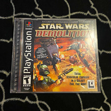 LucasArts Star Wars Demolition PS1 Action Adventure Vehicular Combat NTSC-U/C