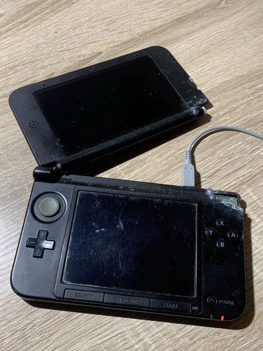 9837 Nintendo 3DS LL Blue Black For Parts | eBay