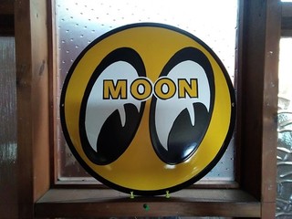 Mooneyes Metal Sign Very Rare And in Great condition