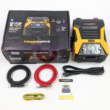 PowerDrive 1000W Power Inverter Ultra Quiet Fan & LCD Screen (PWD1000P)