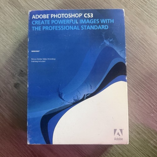 Adobe Photoshop CS3 For Window w/Serial Number