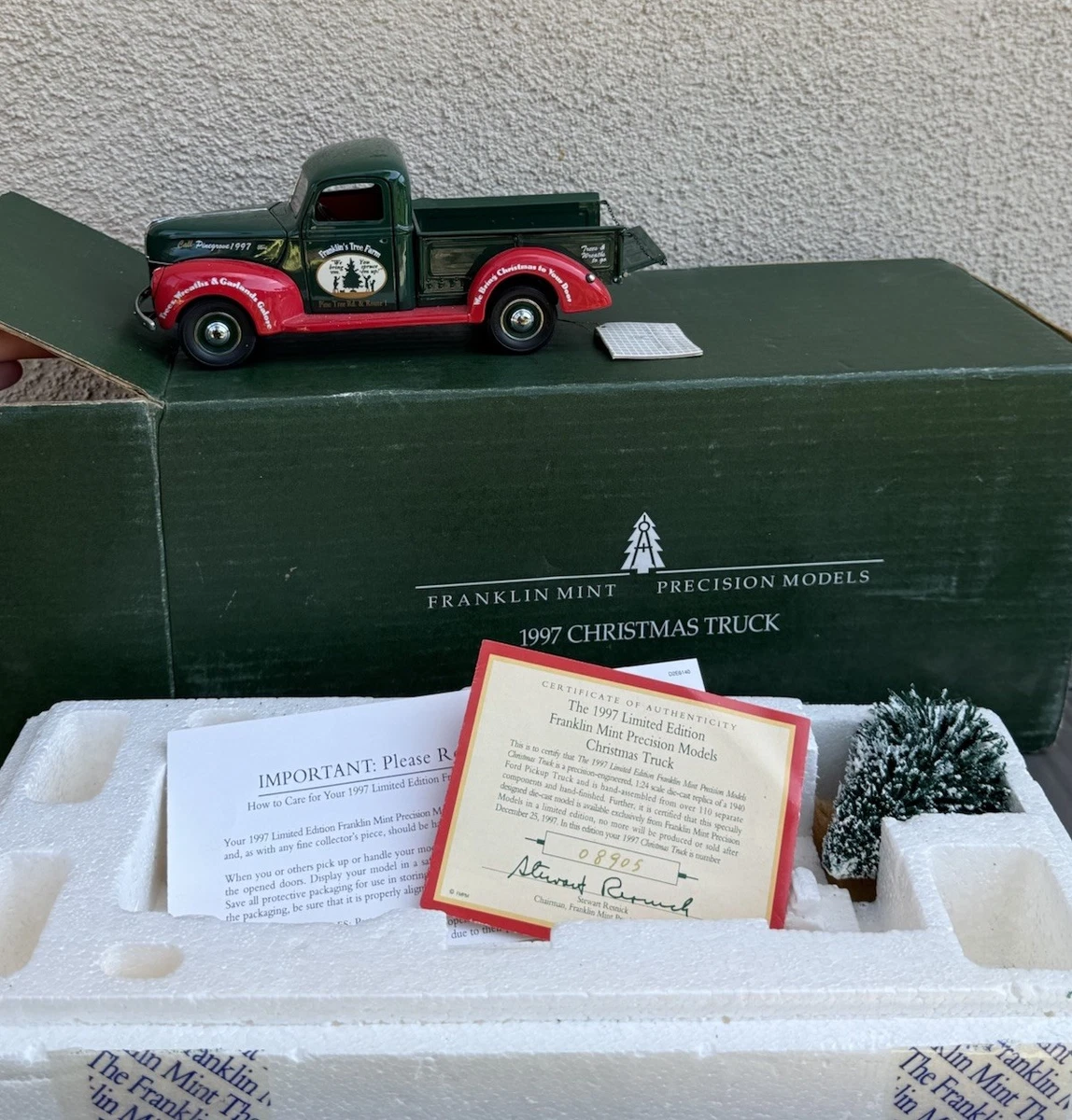 Franklin Mint 1/24 クリスマス トラック 2003限定モデル Franklin