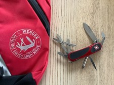schweizer Messer, Wenger Evo Grip 16 + passendem Wenger Rucksack, super Zustand