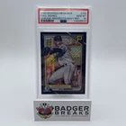 2024 BOWMAN MEGA BOX CHROME #125 PAUL SKENES NAVY REFRACTOR  /175 PSA 10 KM