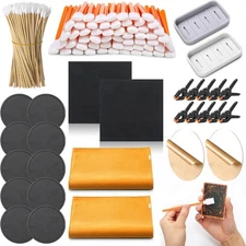 Leinuosen 228 Pcs Trade Card Flattening Kit, Card Cleaning Kit for TCG Collec