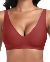 Push Up Bh Ohne BüGel FüR Damen Gepolstert Nahtlos Schwarz GrößE M 1 StüCk