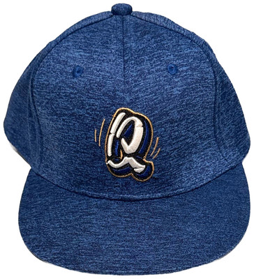 Rancho Cucamonga Quakes Q Hat Cap Snap Back Blue Minor League Baseball