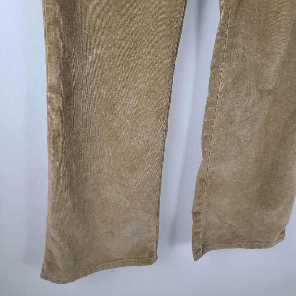 Pantalones de pana Z. Cavaricci para mujer pequeños color tostado corsé corbata Y2K vintage acampanados - leer Foto 4 de 4