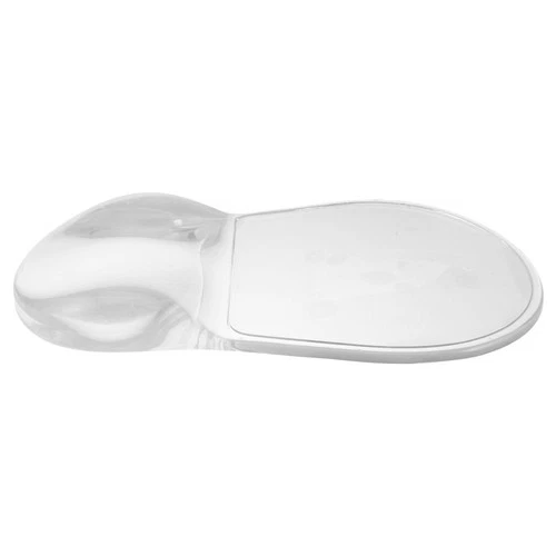  Ergonomic Wrist Rest Mouse Pad Silicone Transparent Mouse Cushion Non-Slip Base
