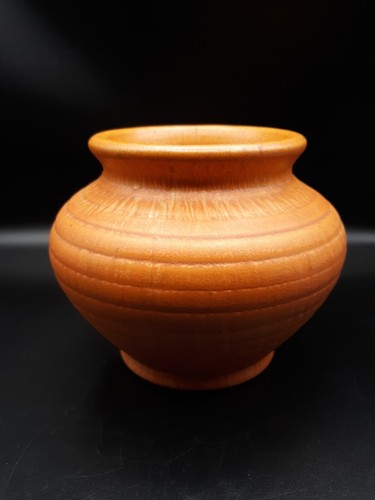 ARTS & CRAFTS ORANGE GLAZE 1930's 40's EARLY PFALTZGRAFF #137 ART POTTERY