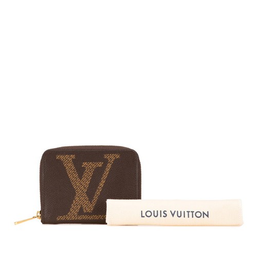 LOUIS VUITTON Monogram Giant Zippy coin purse Coin case M69354 Women 【Used】 - Picture 8 of 9