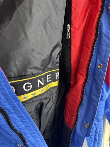 Bogner Men’s Ski One Piece Ski Suit Blue And Red Arctic Size 38/S - Picture 13 of 15