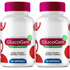 (2 Pack) Glucogen17 Blood Capsules, Advanced Healthy Circulation & Stable Levels