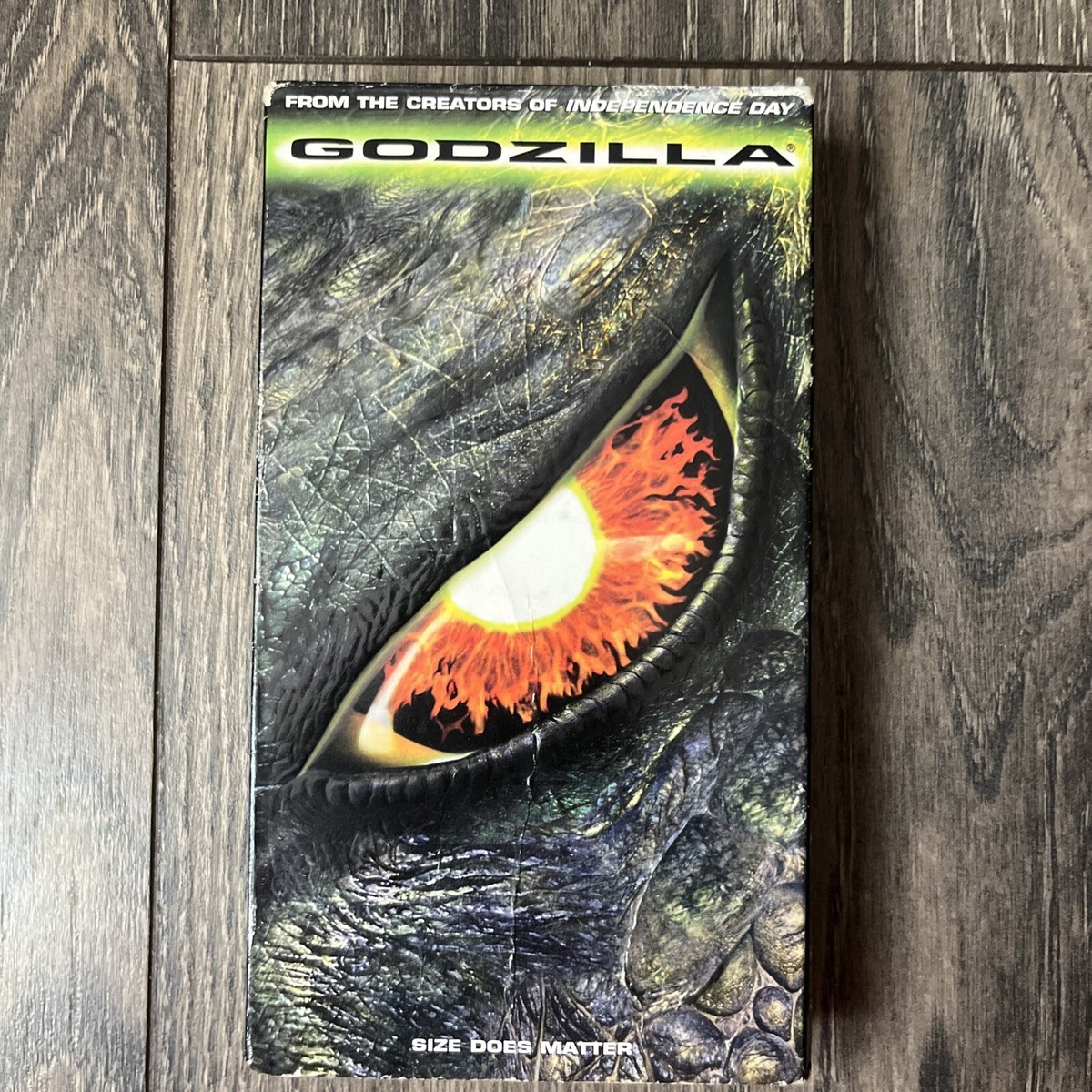 GODZILLA VHS Tape 1998 Vintage Matthew Broderick | eBay