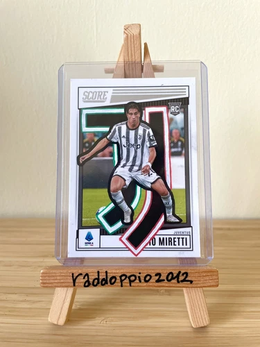 Panini Score 2022-2023 Serie A Fabio Miretti #94 Fc Juventus Artwork DV 1/1 J