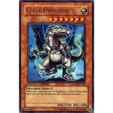 Cyber Dinosaur JUMP-EN024 Yu-Gi-Oh! Card Ultra Rare Limited Edition