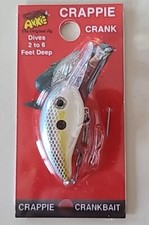 Arkie Crappie Crankbait Lure CD-3 Sexee Shad, 2-1/2" Dives 2 to 6 ft. FREE SHIP 