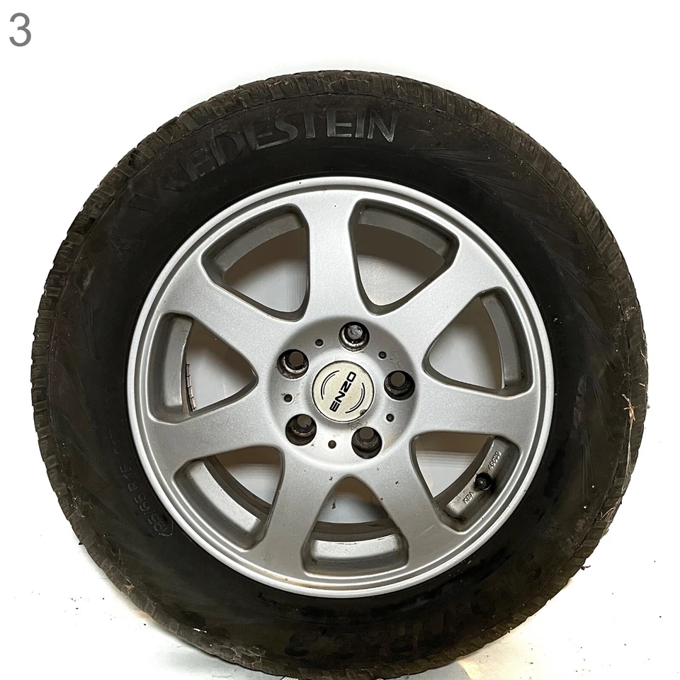 Alu-Felgen Radsatz Audi Seat Skoda VW Volkswagen Reifen 195/65 R15 LK 5x112 ET38 - Bild 4 von 4