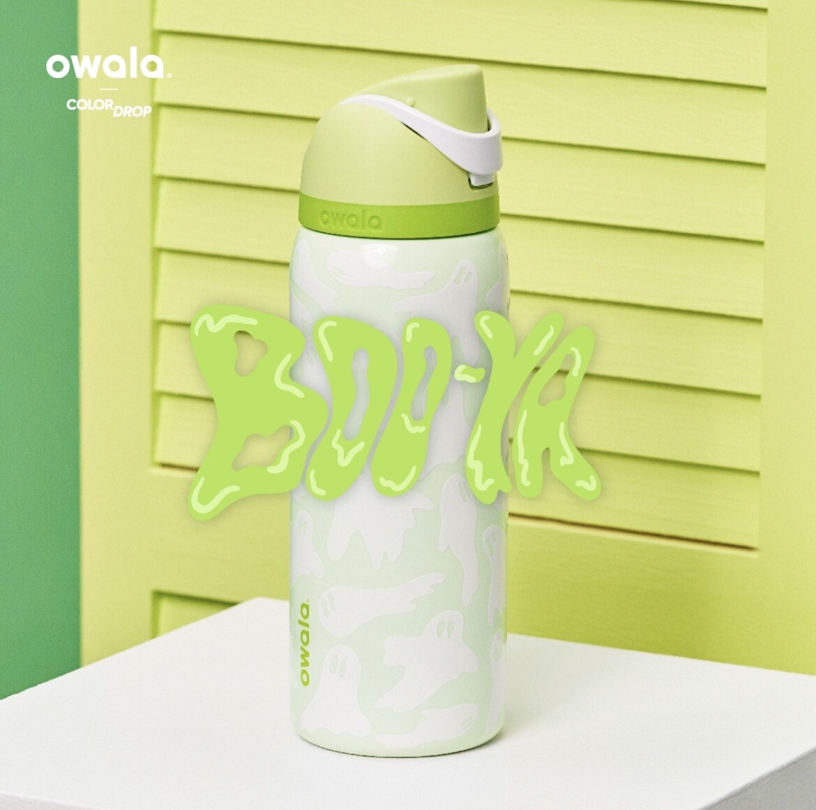 Gourde Owala Boo Ya 32 Oz (946ml) - Color Drop - Livraison Gratuite - Neuf