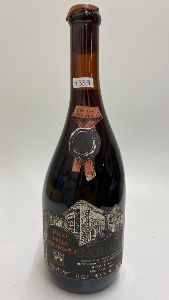 Vintage Bottle - Pico della Mirandola Barolo 1975 0,72 lt. - COD. 1339