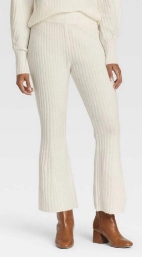 Ankle Sweater Pants Cream Sweatpants 