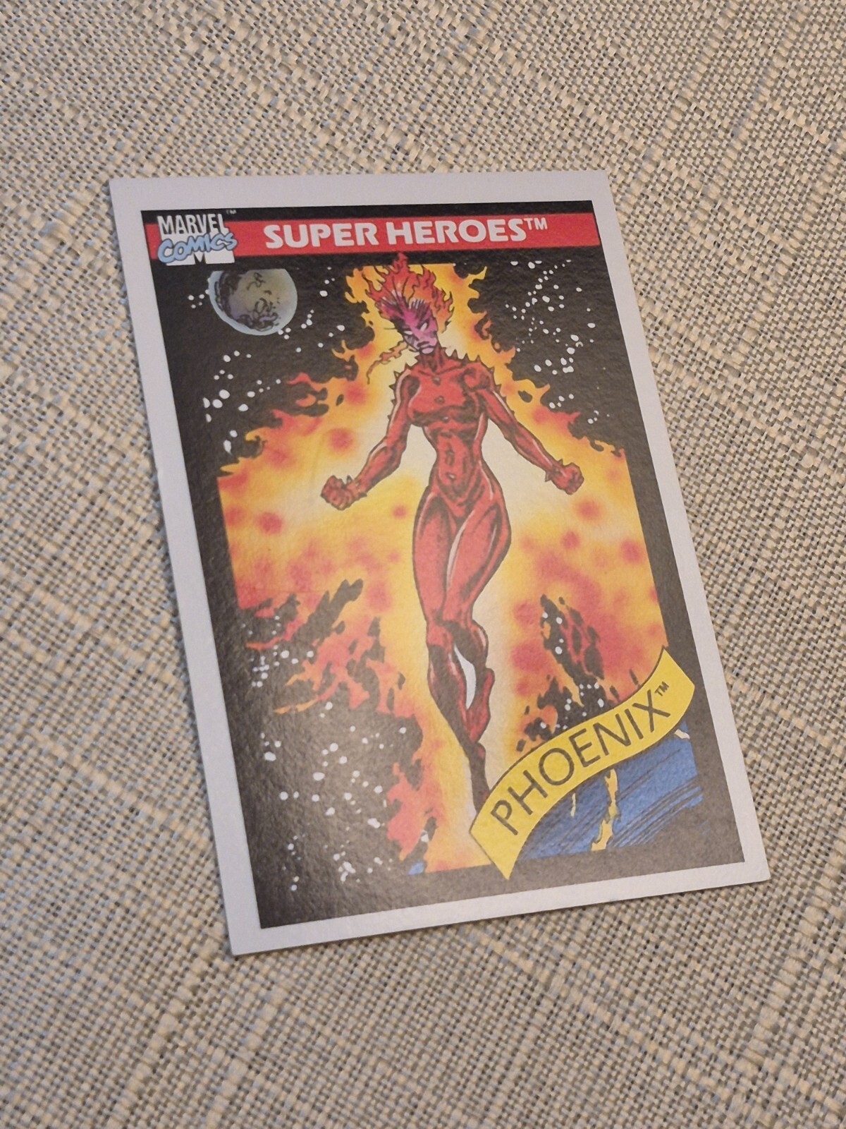 1990 Impel Marvel Universe #11 Phoenix Free Shipping
