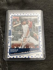 2020 Donruss Independence Day #170 Ronald Acuna Jr. Atlanta Braves