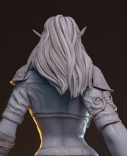 Hanza / Elfen Kriegerin / Sisters of Dawn / Mythreal Games / Figur - Bild 13 von 13