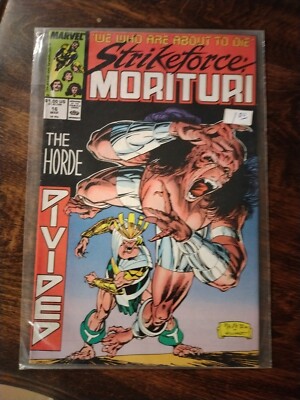 STRIKEFORCE: MORITURI #16 HIGH GRADE MARVEL COMIC BOOK CM78-249