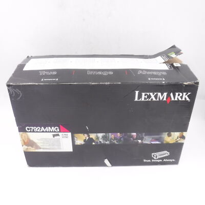 Genuine OEM Lexmark Magenta Toner C792A4MG C792 X792 SEALED | eBay