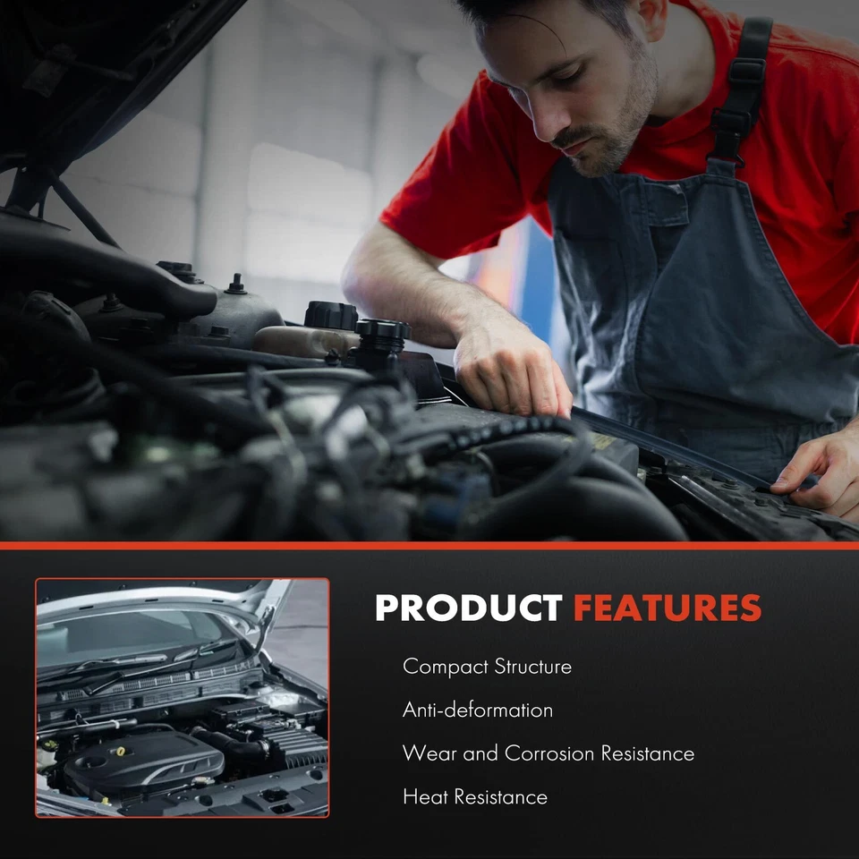 Equilibrador armónico de motor para Jeep Cherokee 84-86 Chevrolet Camaro 82-87 S10 GMC Foto 4 de 4