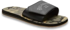 Billabong All Day Impact Slide Sandals - NWT Mens Size 10 Blk / Camo #44612-D7