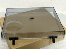 Technics Dust Cover with Hinge TTFA0572 for SL-1200 Turntables Gray Type New
