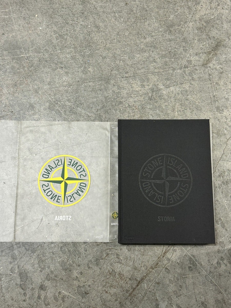 Stone  / Storia 洋書ハードカバー新品 Stone Island Storia Hardcover Book With Case Rizzoli SOLD