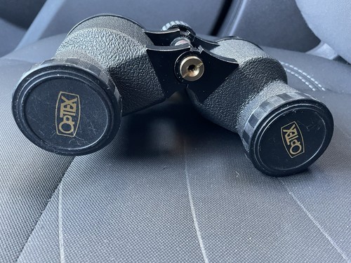 Vintage Binoculars: Optex SPI Magna UV 7X - 15x35, model 127 With Case - Picture 5 of 10