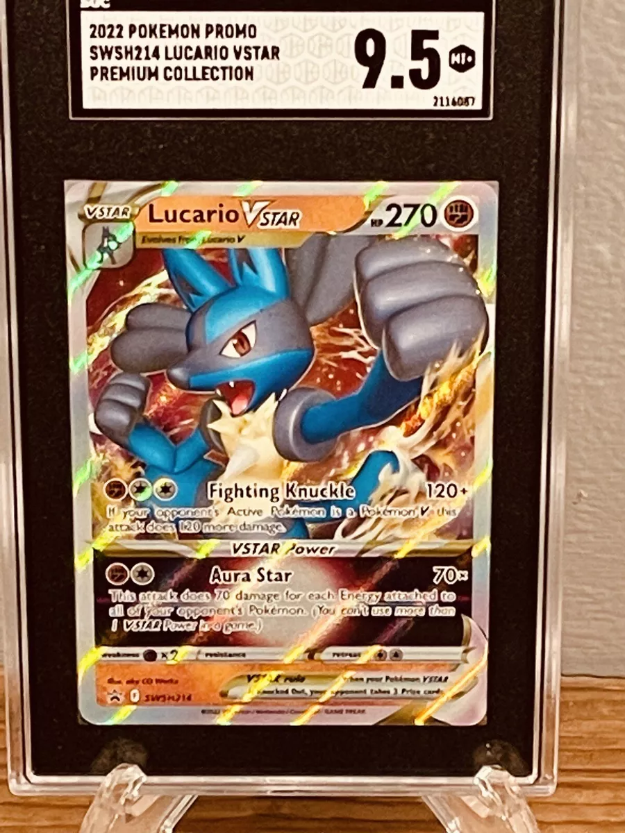  Pokemon TCG: Lucario VSTAR Premium Collection : Toys & Games