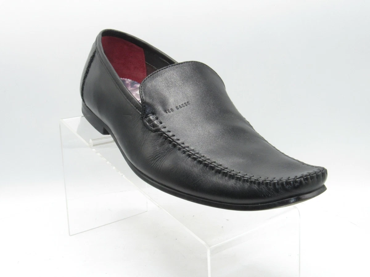 Ted Baker London Bly 9 10722 Size 10 M Black Leather Slip On