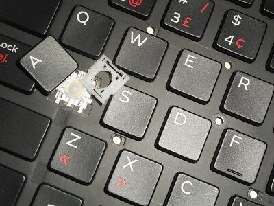 Single Key Cap + Clip For Dell Precision 7530 P/N: FJ6WR Model: NSK-EQ0BC