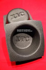 Genuine Vertek VXT65 XTC 6.5" Round Foam Speaker Baffle pair 