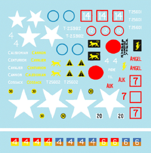 Star Decals 1/35 Lee in Burma: British M3 Lee in Burma 1944-45 decal 35C1120 x - Picture 2 of 2