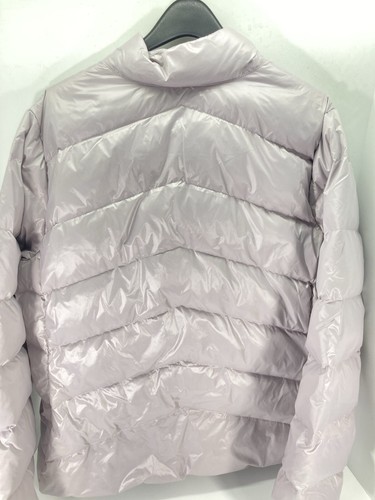 Eddie Bauer Down Puffer Jacket Coat Women 2XL Lilac Purple Full Zip Packable NWT - Picture 10 of 15