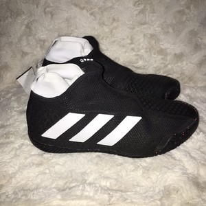 Adidas Stycon Laceless Mens Tennis Hard Court Shoes Black White Size 9 NEW! | eBay